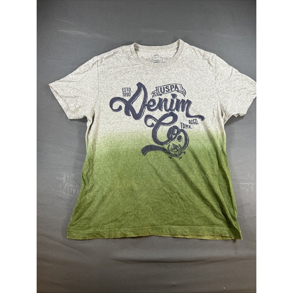 U.S. Polo Assn. Denim Co. crew neck ombre-dyed t-shirt XL